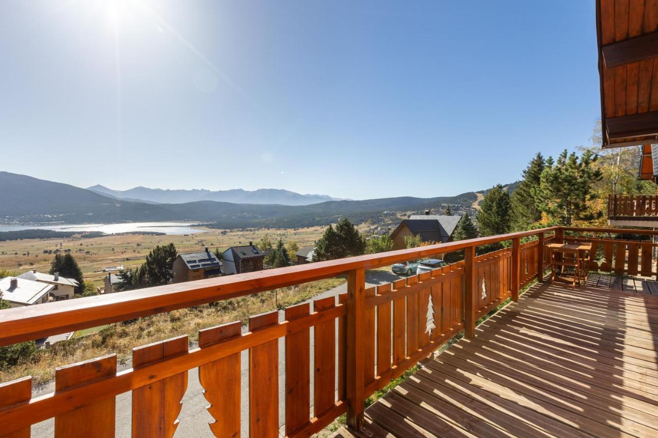 Chalet Les Tilleuls - Jolie Vue Montagne Et Lac Les Angles  Exterior photo