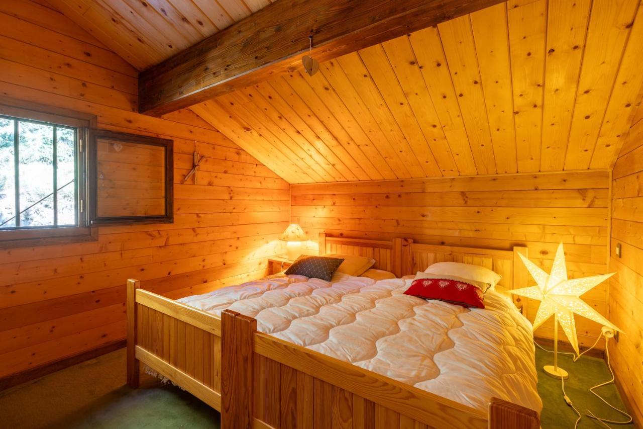 Chalet Les Tilleuls - Jolie Vue Montagne Et Lac Les Angles  Exterior photo